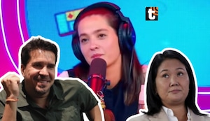 ‘Majo con Sabor’ asegura que “atrasó” a Keiko Fujimori con Gabriel Calvo: “Imagínate en qué nivel estamos”
