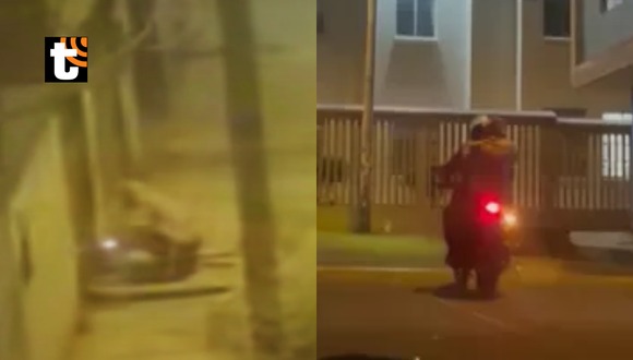 Comas: hombres dejan explosivo en puerta de colegio