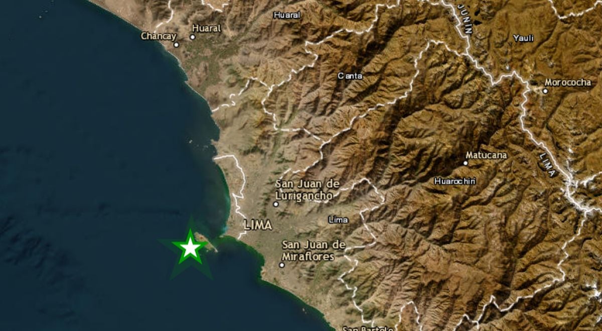 Sismo se sintió esta tarde en el Callao. Foto: IGP