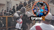 De la monja a King Kong: los personajes que sorprendieron en la Gran Parada y Desfile Cívico Militar