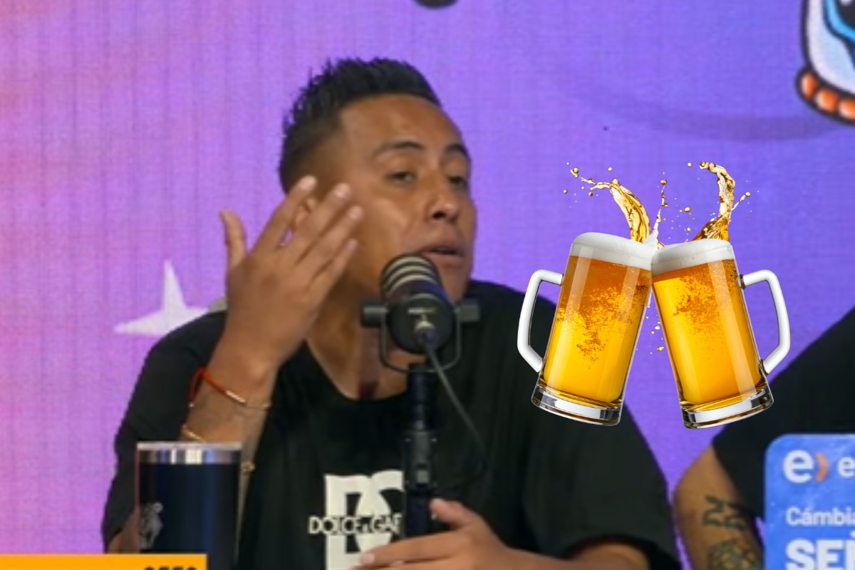 Christian Cueva dice que ya no toma mucho