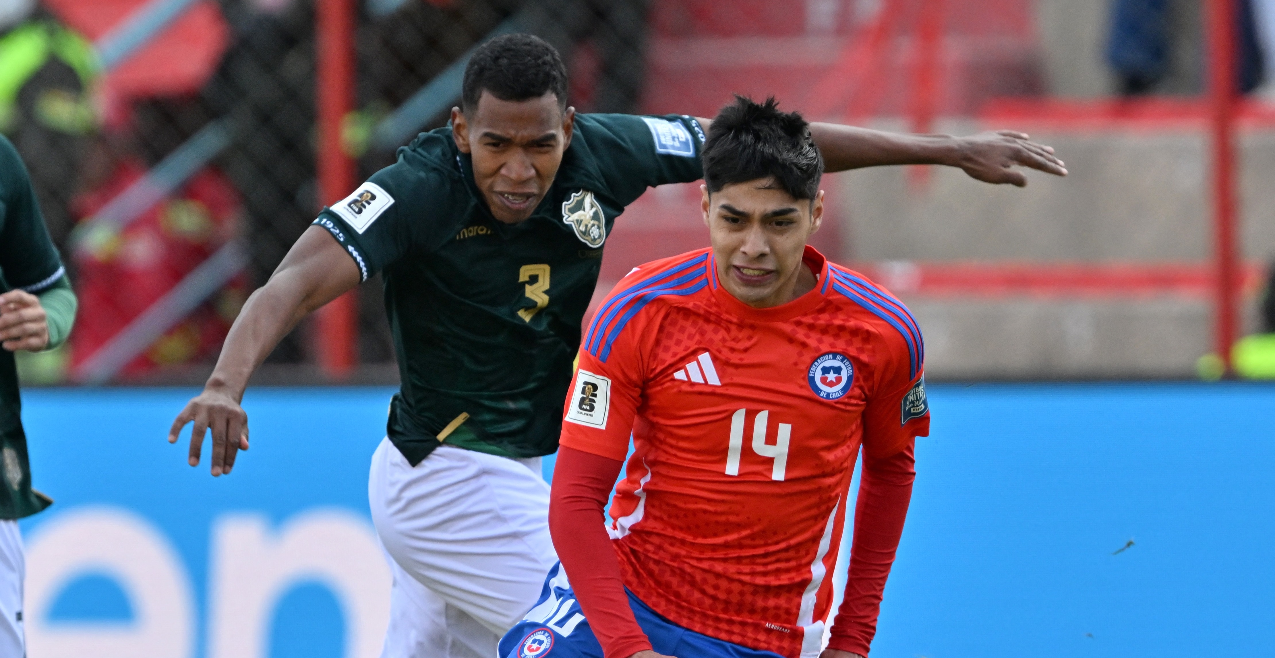 Bolivia vs. Chile por la fecha 16 de las Eliminatorias Sudamericanas. (Foto: AFP)