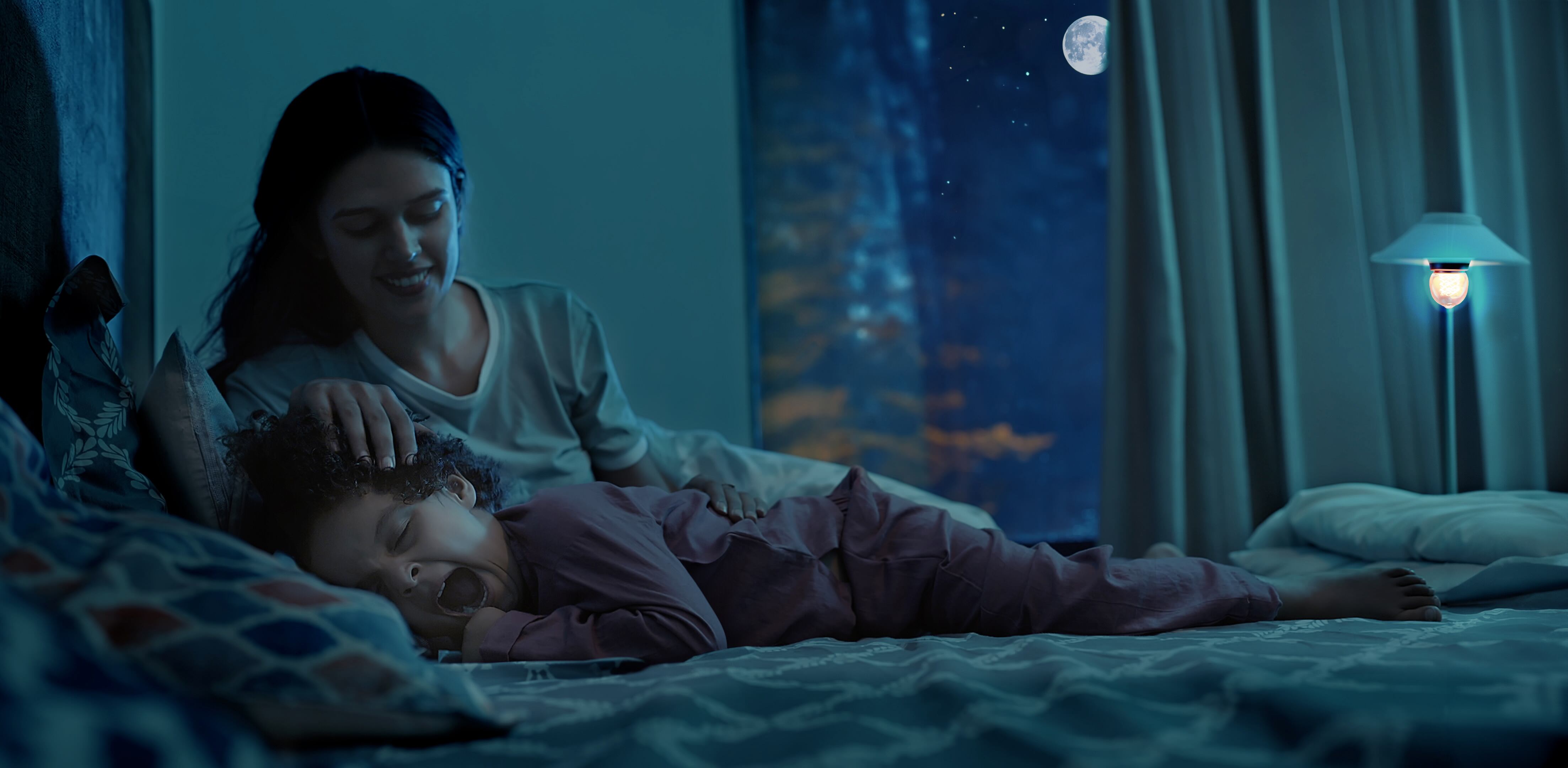 No lo despiertes, llévalo con cuidado de vuelta a su cama. Foto: ¡Stock.