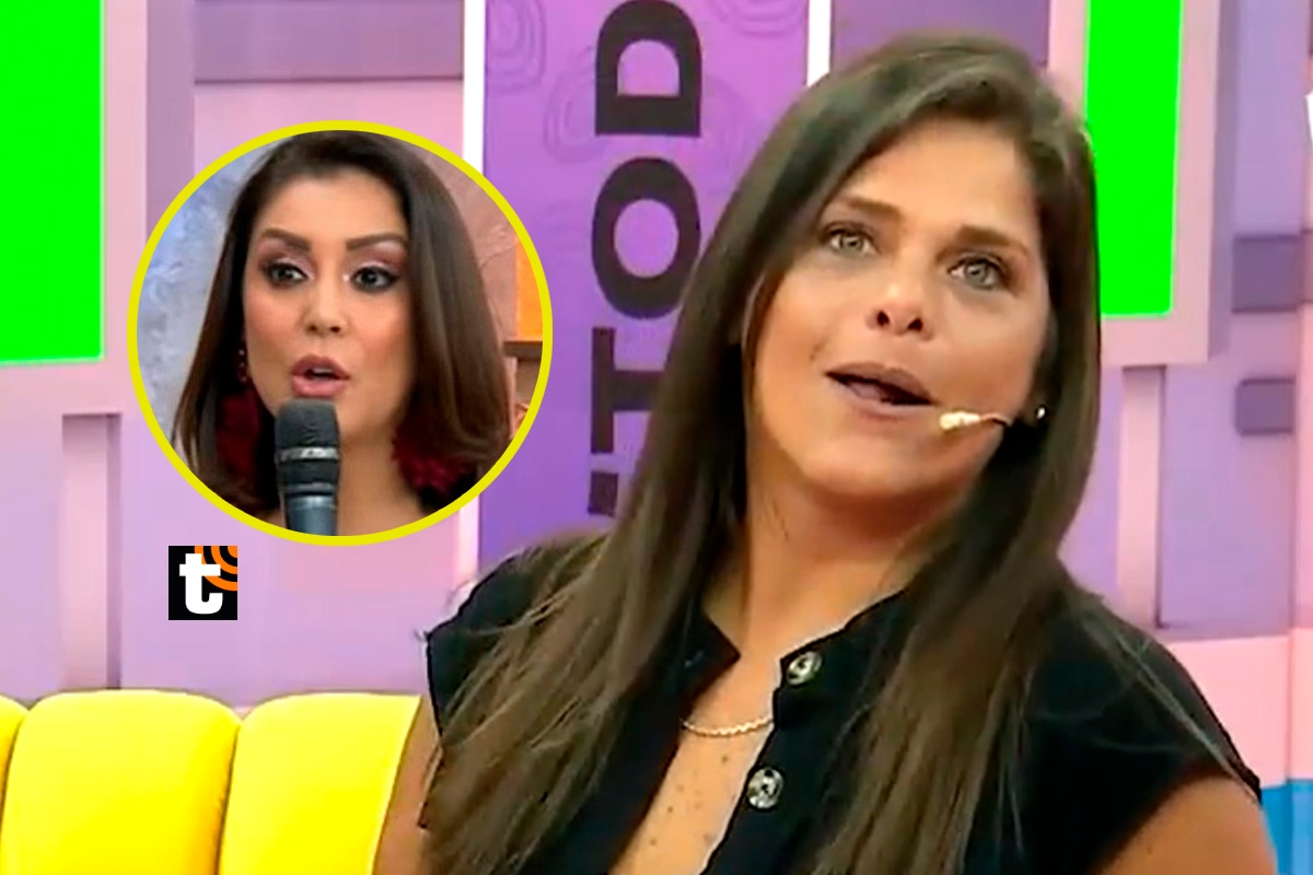 Giovanna Valcárcel quedó fría por molestia de Karla Tarazona.