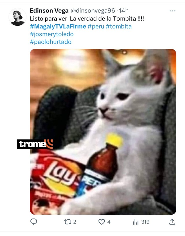 Paolo Hurtando en entrevista con Magaly Medina sobre Jossmery Toledo