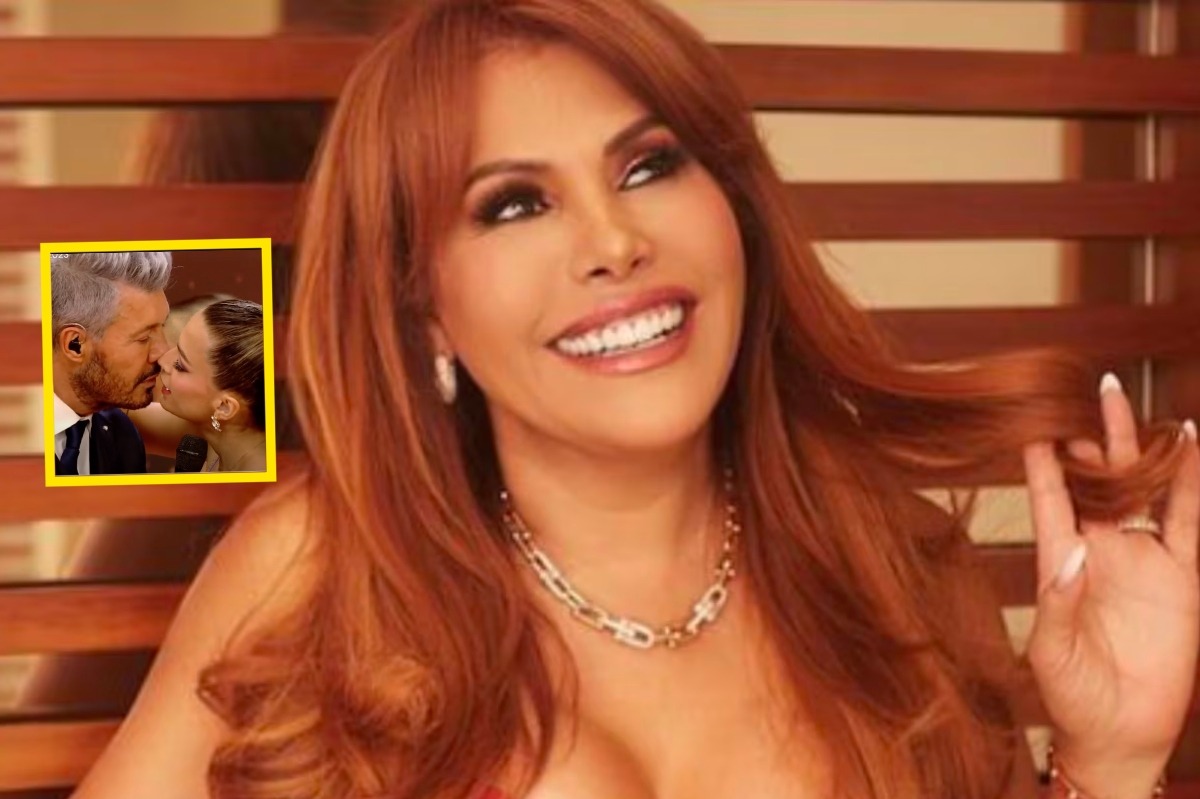 Magaly Medina: qué dijo del beso de Marcelo Tinelli y Milett Figueroa