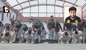 Presos al estilo Bukele: 45 sanguinarios delincuentes, entre ellos ‘Jorobado’, en el nuevo pabellón de alta seguridad de Ancón I