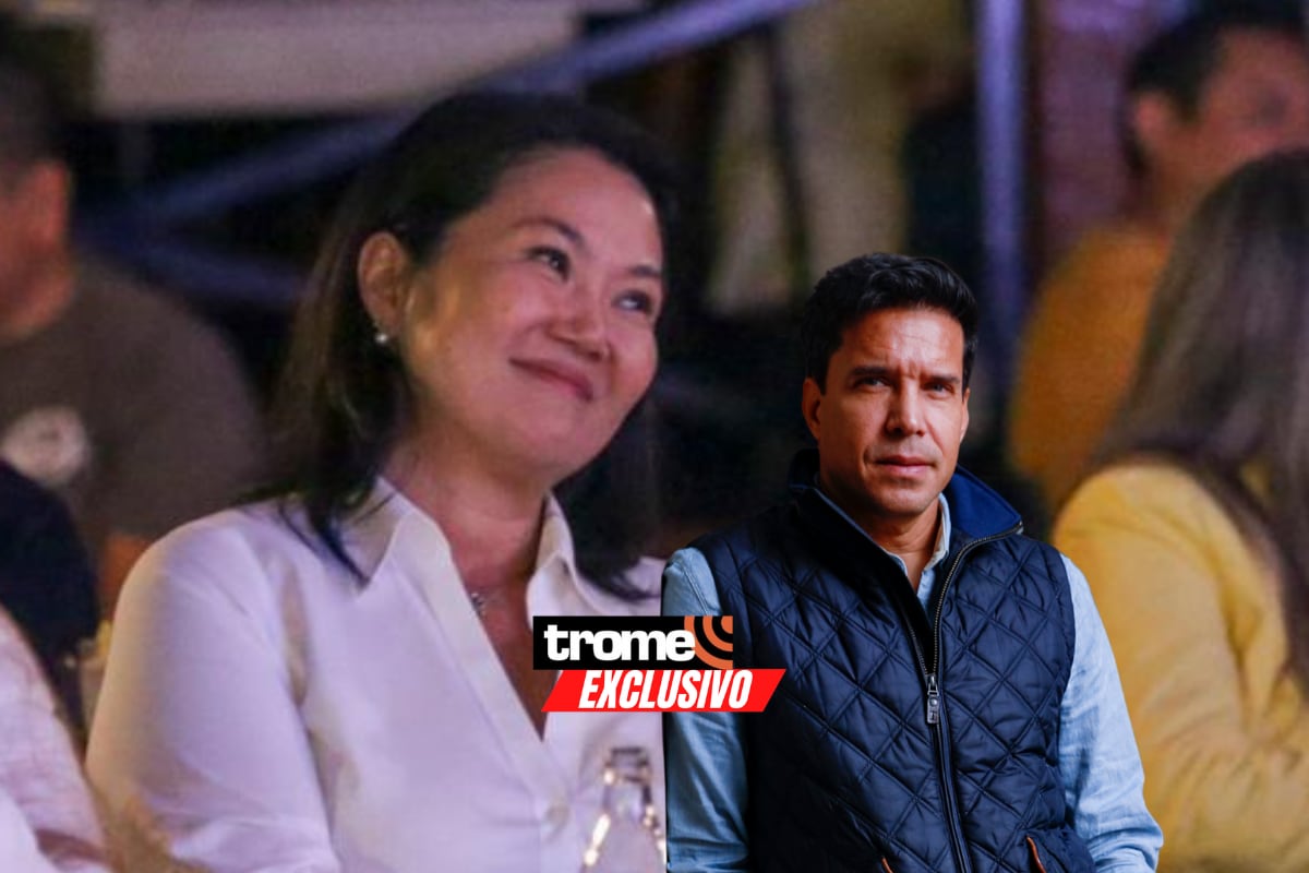 Keiko Fujimori y Gabriel Calvo