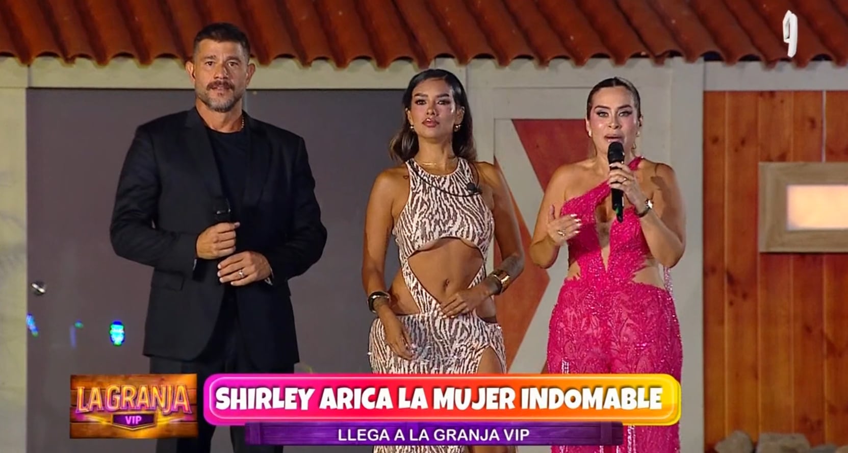 Shirley Arica fue la primera en ser presentada en 'La Granja VIP'.