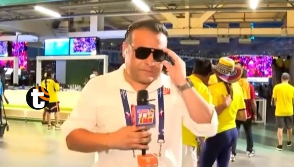 Orderique reportando desde estadio