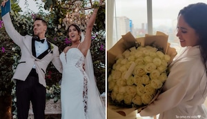 ¡Dos años de casados! Anthony Aranda sorprende a Melissa Paredes por su aniversario de bodas
