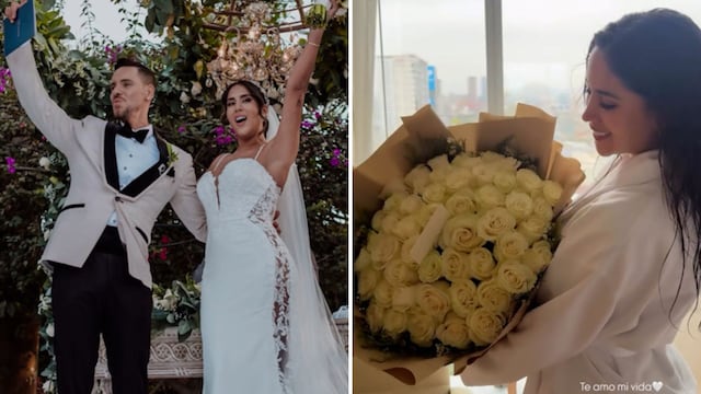 ¡Dos años de casados! Anthony Aranda sorprende a Melissa Paredes por su aniversario de bodas