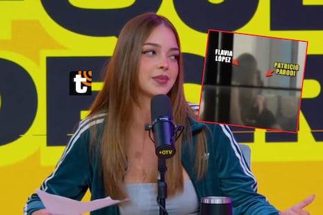 Flavia López niega chape con ‘Pato’ Parodi pese a imágenes juntitos: “¿Tú viste beso?”
