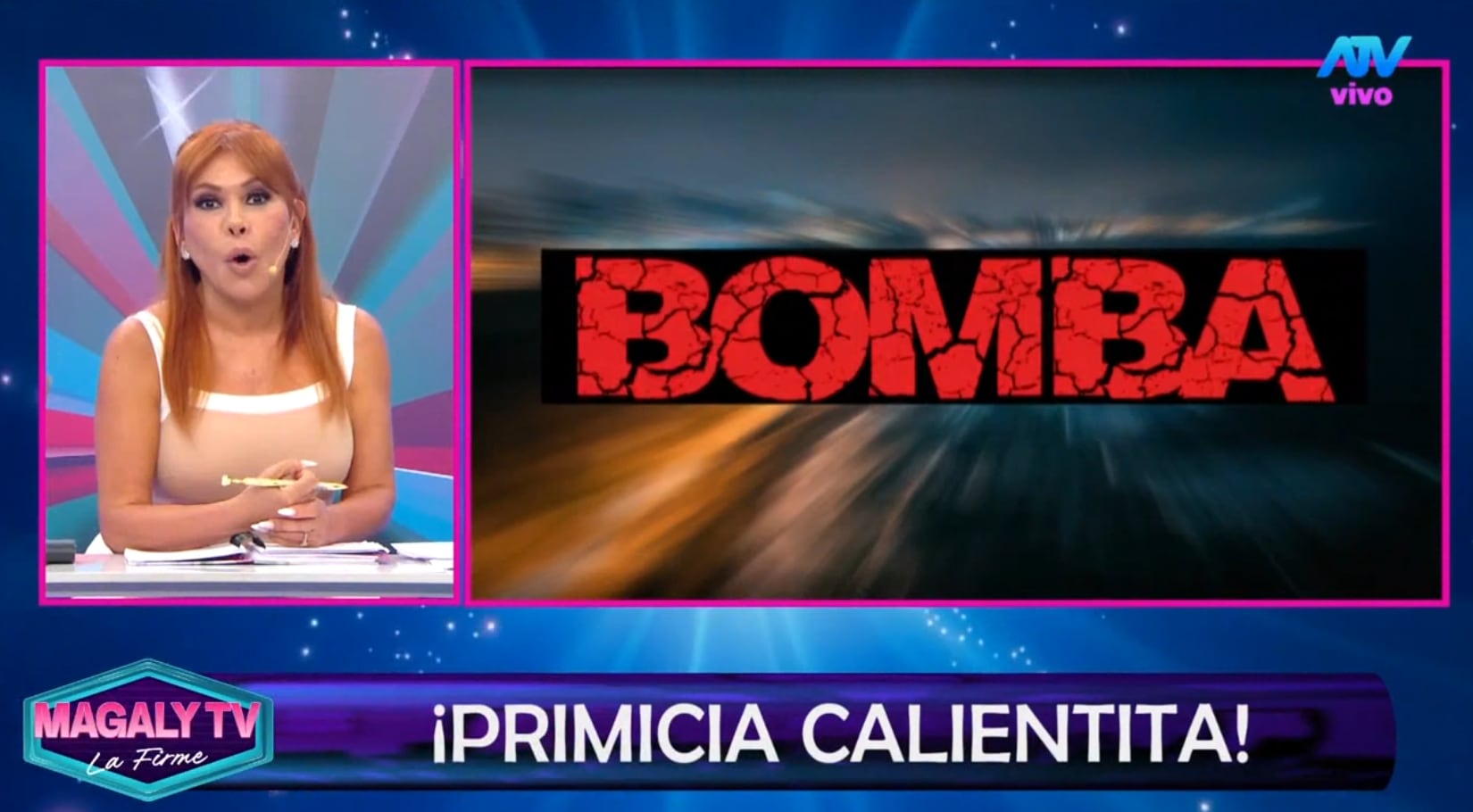 Magaly Medina anuncia "primicia calientita" para este 17 de marzo en 'Magaly TV La Firme'.