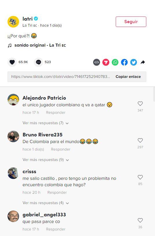 Byron Castillo es troleado en las redes de Ecuador. (Foto: Captura)