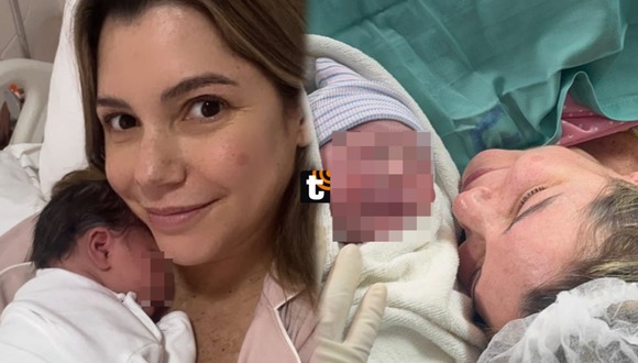 TROME - Alexandra Hörler dio a luz, se convierte en mamá y presenta a su bebé: “El amor más puro”