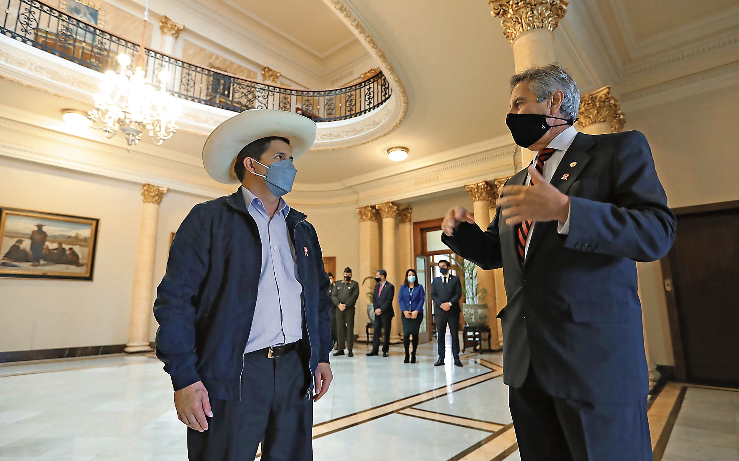 Francisco Sagasti precisó que el clima de incertidumbre le parece innecesario y dañino FOTOS; PRESIDENCIA DE LA REPUBLICA