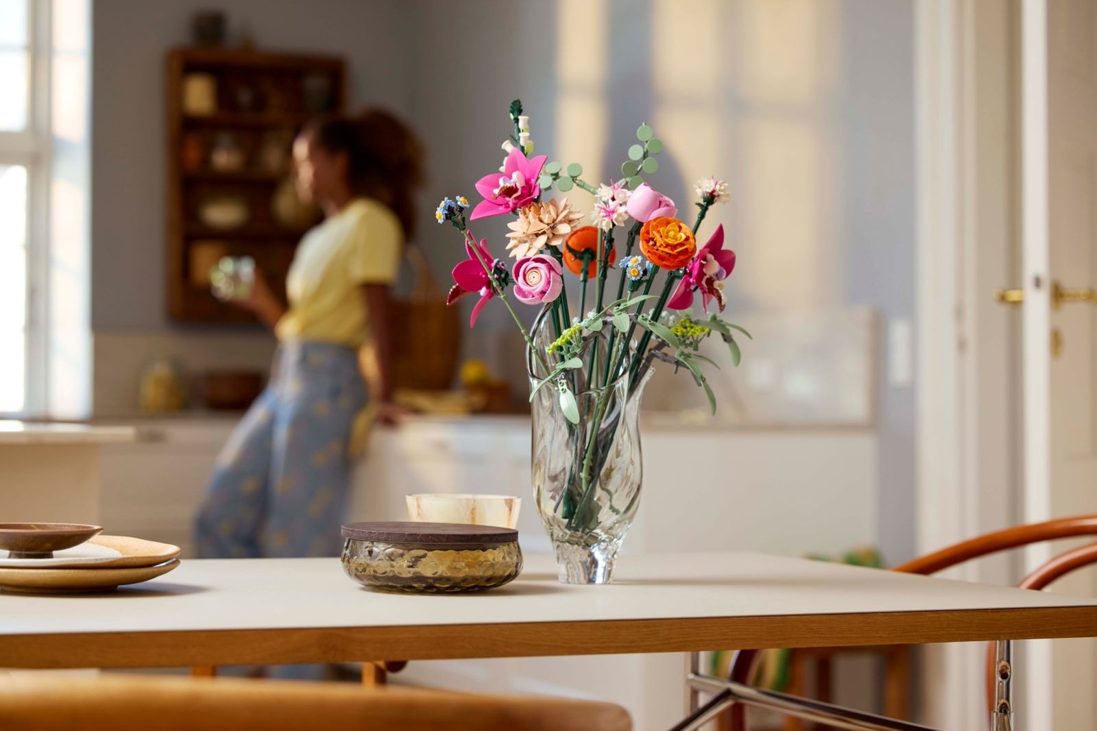 Las flores nunca pueden faltar en nuestra decoración en el hogar. Foto: Difusión.