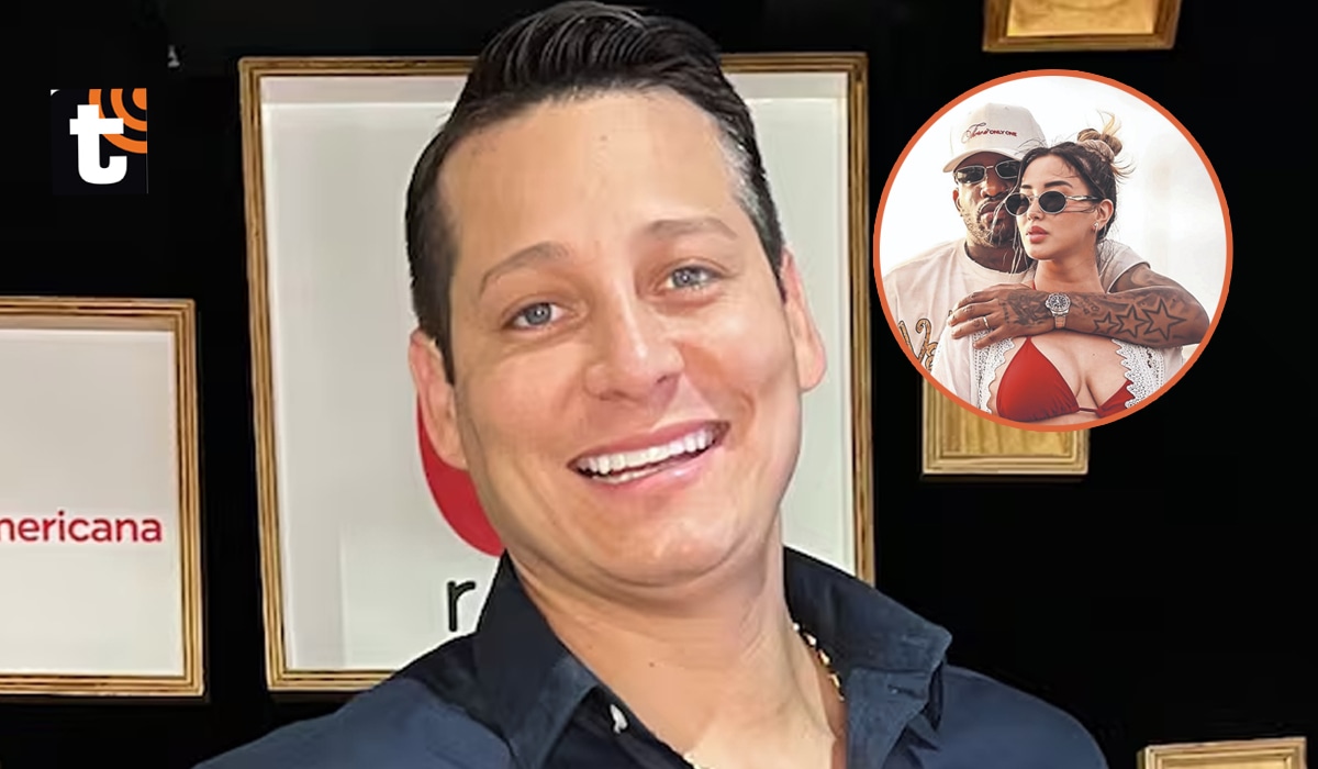 Luigi Carbajal felicitó a Xiomy Kanashiro por el buen momento que vive junto a Jefferson Farfán.