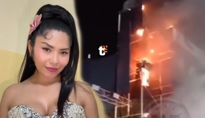 ¡Incendio en concierto de Yarita Lizeth! Fuego en el escenario genera pánico y casi termina en desgracia