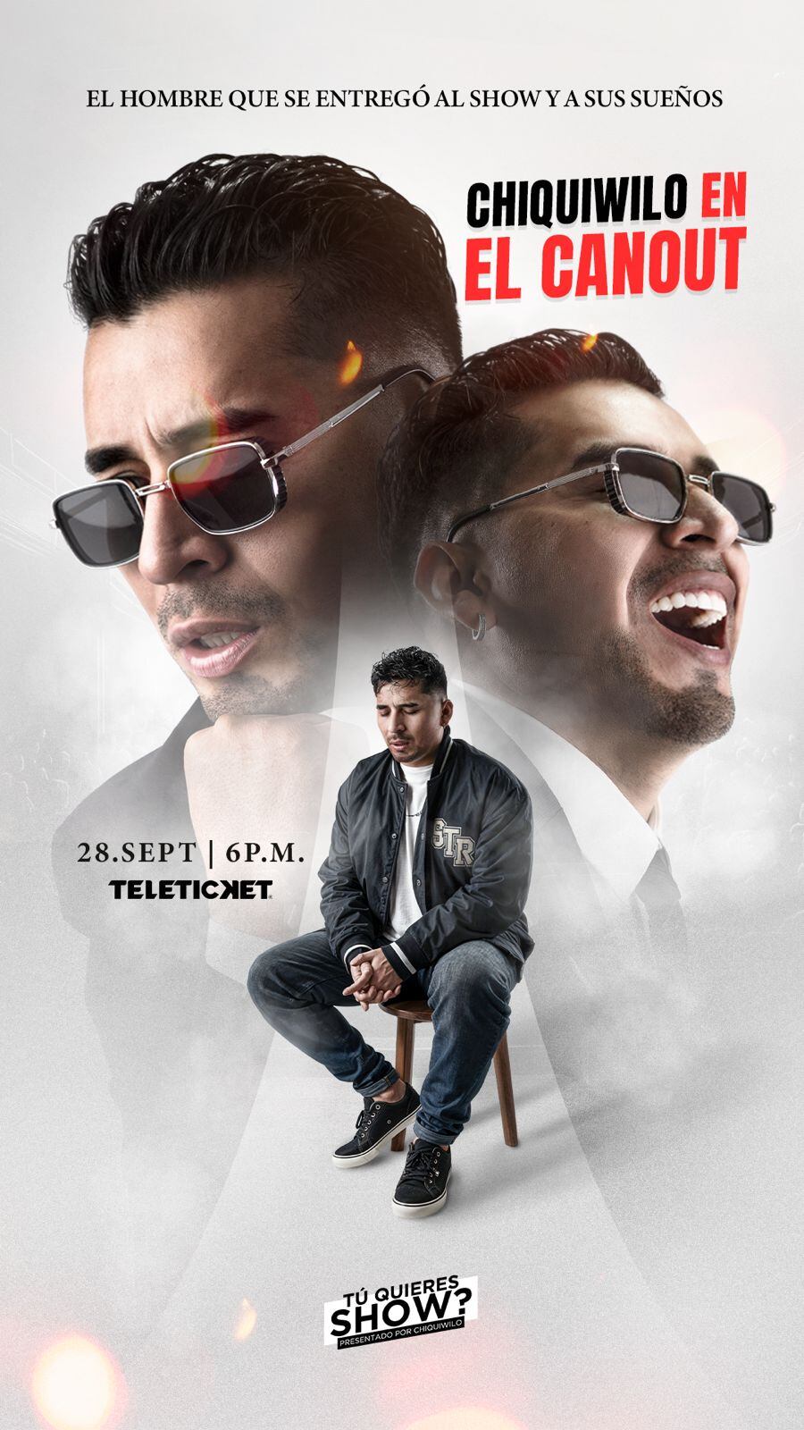 A días de cumplir un gran sueño: presentarse en el teatro Canout.