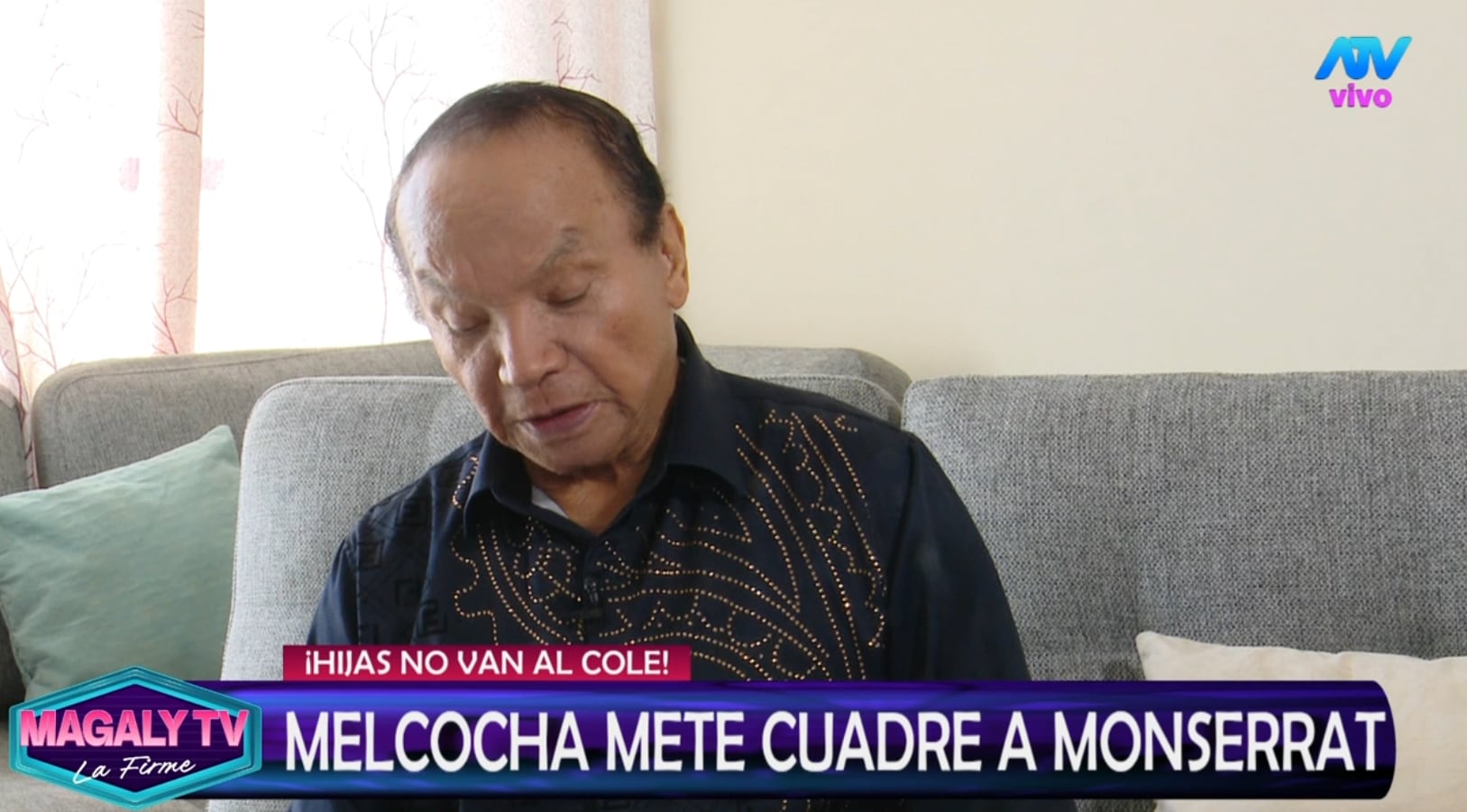 'Melcochita' acusa a Monserrat Seminario de no llevar a sus hijas al colegio.