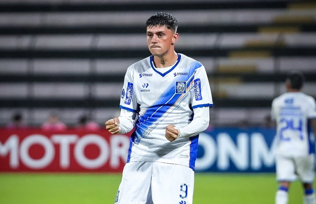 Valentín Robaldo anotó un golazo ante Tigre de Argentina. (@alianzasullana)