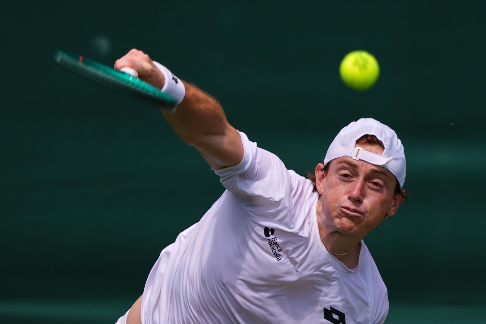 Ignacio Buse ganó en su debut en dobles en Wimlbledon (Foto: AP)
