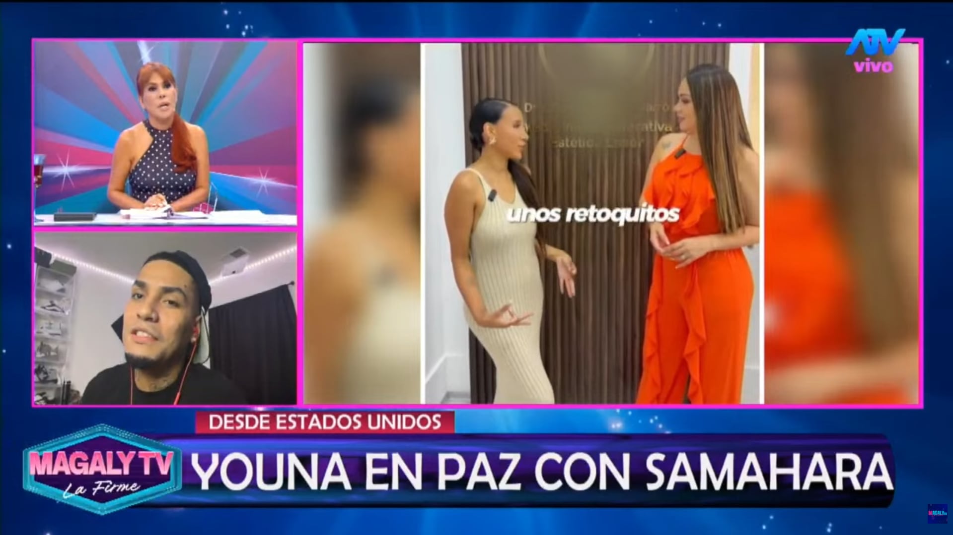 Barbero habla sobre su actual relación con Samahara Lobatón. (Fuente: ATV)