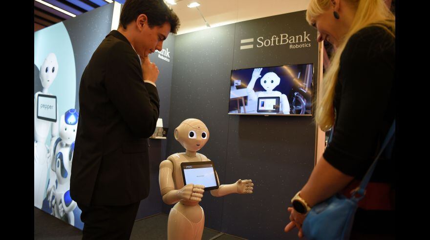 La compañía tecnológica Softbank diseña y comercializa robots para el rubro del entretenimiento y la comunicación. (Foto: AFP)