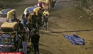 San Juan de Miraflores: Asesinan a ciudadano venezolano de tres balazos | VIDEO