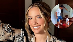 Cassandra Sánchez cuadra a seguidor que criticó a su hijo de 2 años por usar pañal