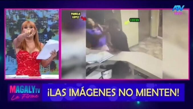 Magaly Medina lee medidas de protección a favor de Cuevita.