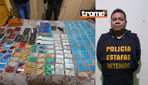 Peruano era el más grande falsificador de pasaportes de Sudamérica