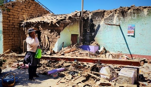 Buscan construir 50 viviendas de emergencia para familias afectadas por los sismos en Junín