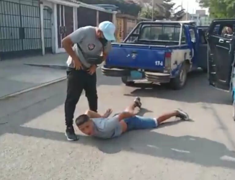 Hampones fueron detenidos en Comas