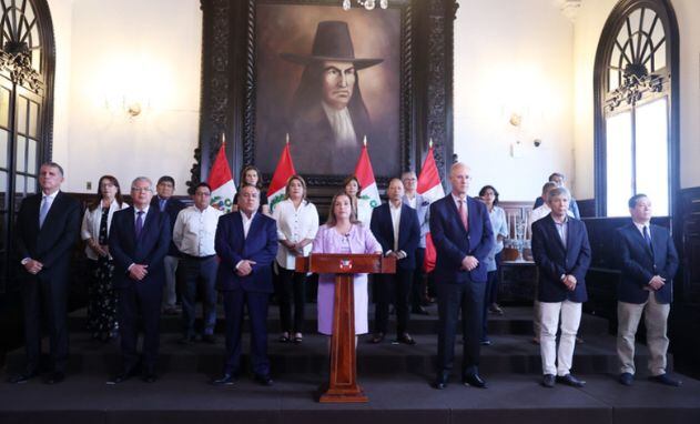 Dina Boluarte y su mensaje a la nación tras el allanamiento a su domicilio y despacho presidencial | Foto: Presidencia Perú
