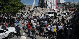 Devastación por sismo en Colombia. (JOAQUIN SARMIENTO / AFP)