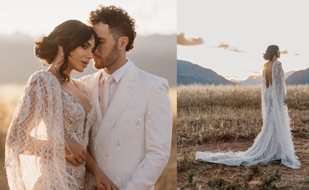 Daniela Nuñez y Renzo Cipolla se casaron en Cusco tras nueve años de relación. (Fotos: OmarandTeresa).