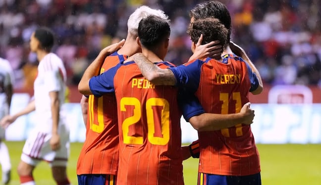 Selección de España venció a Perú, en partido de práctica para su participación en el Mundial 2026. (@sefutbol)