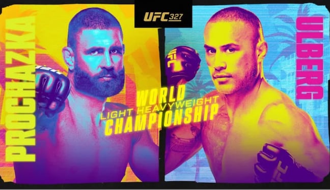 No dejes de seguir todo sobre el UFC 327 y las peleas de Francisco Prado y Esteban Ribovics.(UFC)