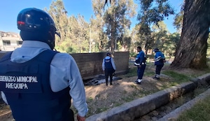 Arequipa: Hallan restos de una persona carbonizada en un parque de Alto Selva Alegre