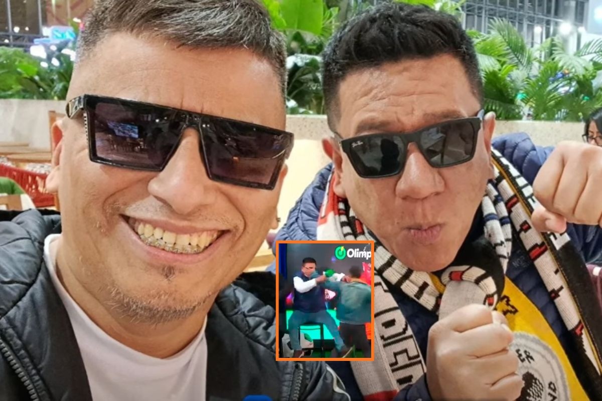 Silvio Valencia y Chevaristo terminaron peleando. (Instagram Evaristo Cruz y Erick & Gonzalo)