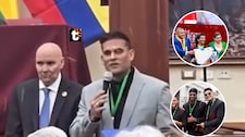 Domínguez recibe reconocimiento del Congreso junto a Paul Michael, ‘Cachay’ y más artistas: “Contribuyen al desarrollo del país”