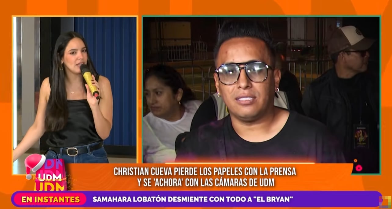 Valeria Flórez le dice a Christian Cueva que seguirán hablando de él en 'Un día con el mall'.