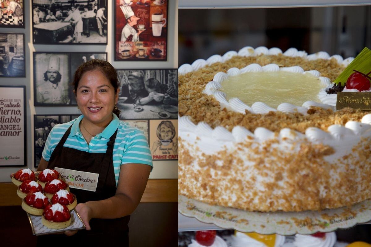 Está a cargo de la pastelería cafetería 'Menta y Chocolate' que se ha convertido en una cadena en Lima Este.