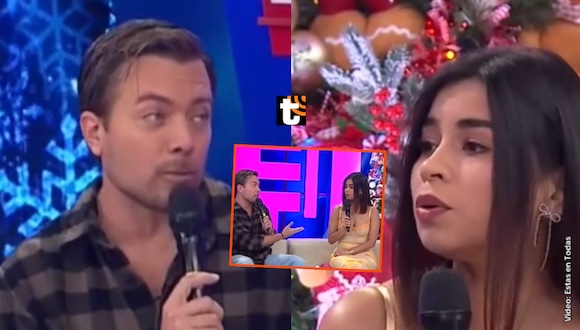 TROME - Julián Zucchi y Priscila Mateo se reencuentran EN VIVO y él le pide disculpas: “No lo supe manejar”