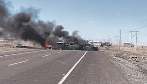 Arequipa: Al menos cuatro heridos en triple choque en la Panamericana Sur