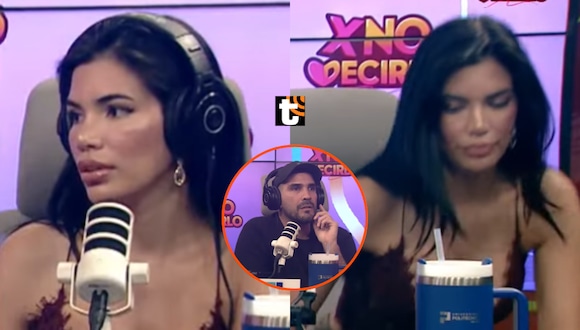 TROME - Samantha Batallanos abandona pódcast de Israel Dreyfus y sorprende a conductores: “Estoy aburrida, prefiero irme”