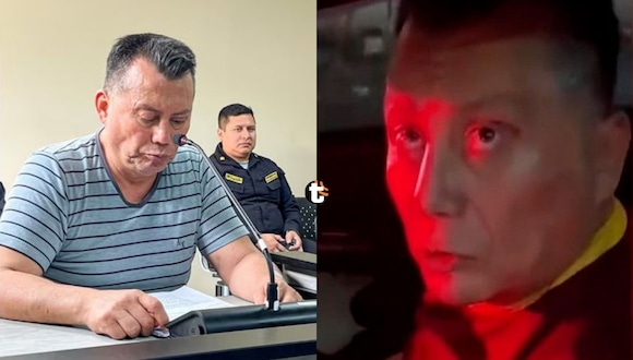 TROME - Comandante PNP invade vía del Metropolitano, choca moto de suboficial y lo insulta en SMP